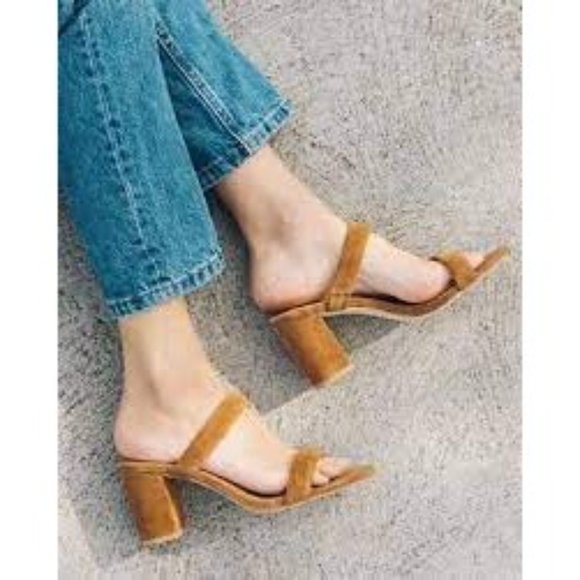 Soludos Ines Heel in Walnut - Picture 2 of 9